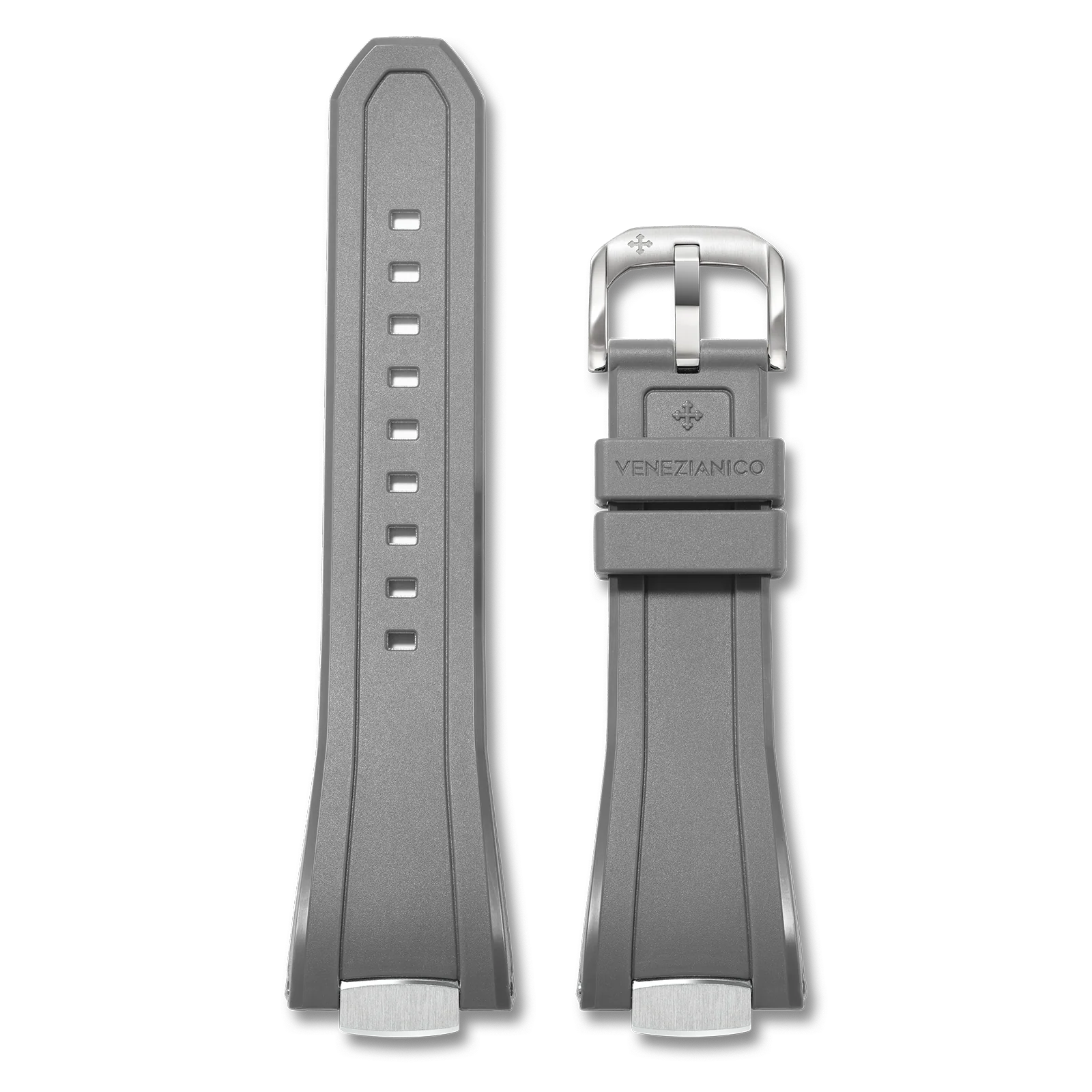 Integrated Rubber Strap for Arsenale 40 - Anthracite