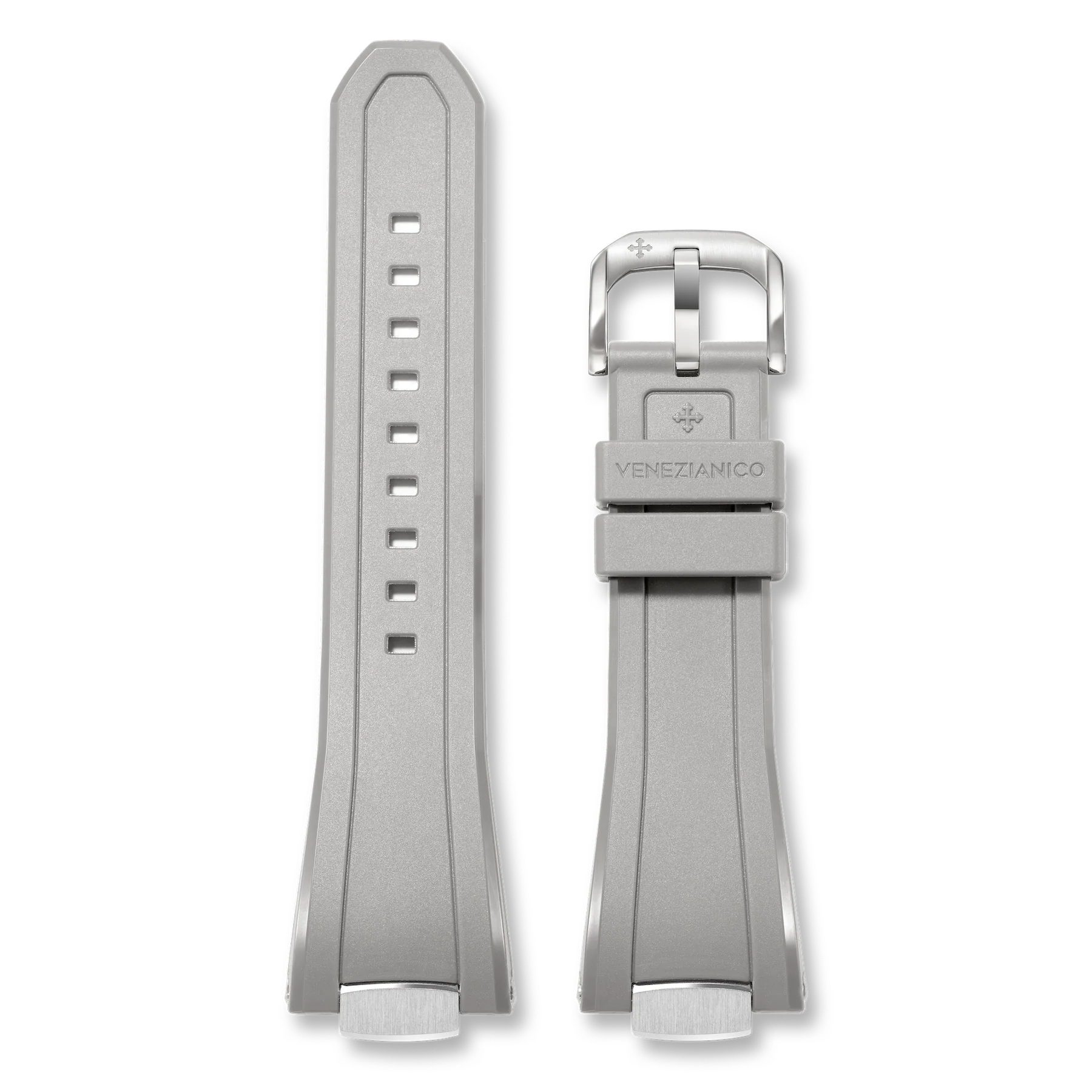 Integrated Rubber Strap for Arsenale 40 - Grey